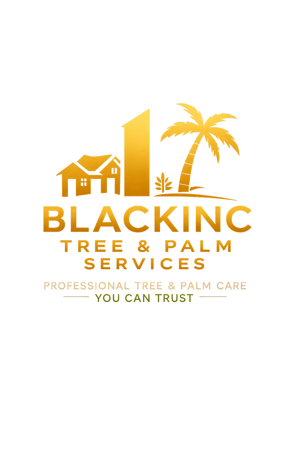 Blackinc Tree & Palm Services logo